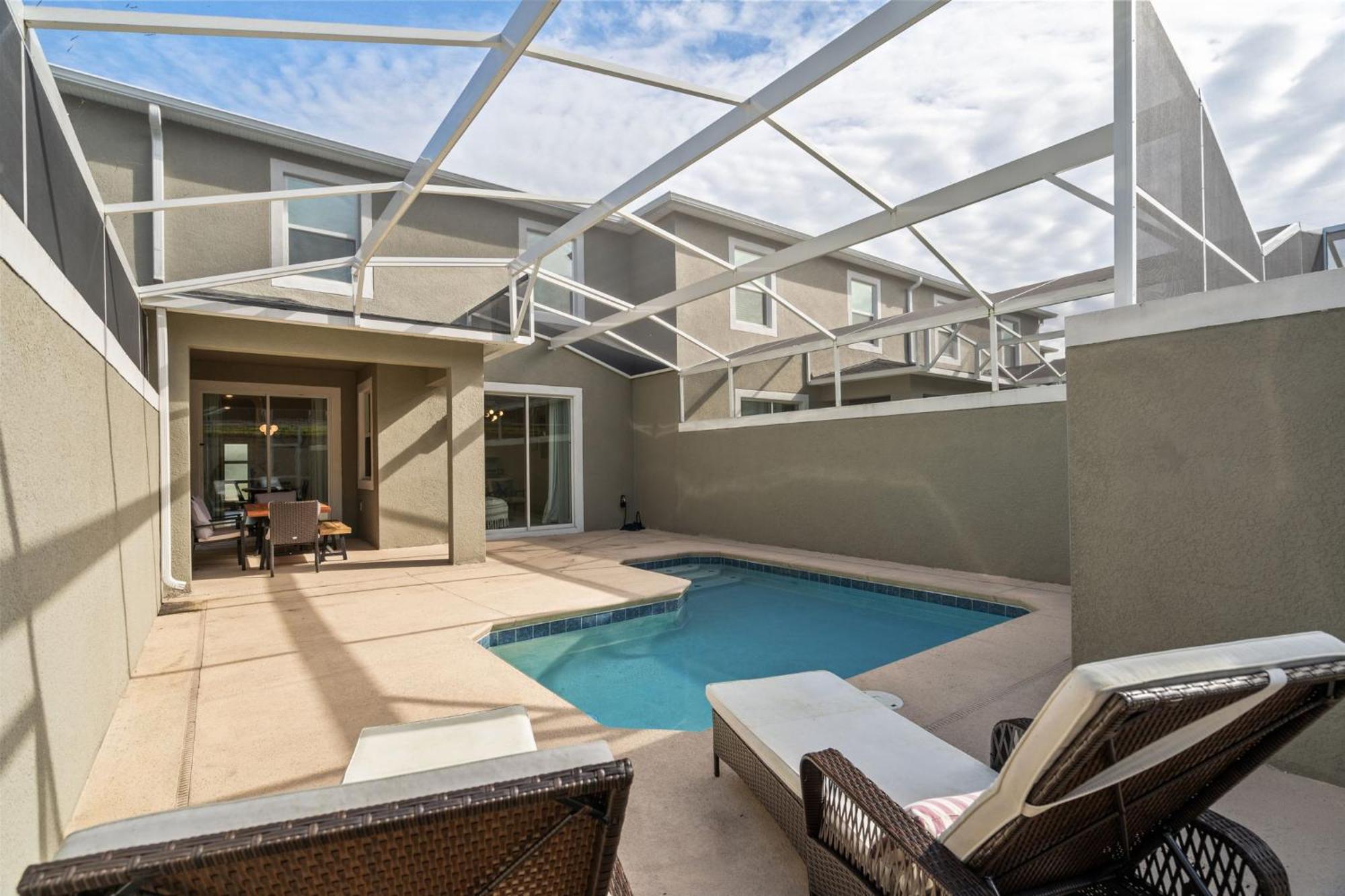 Amazing 4 Bed Home W Private Pool Close To Disney 1180King Кисими Екстериор снимка